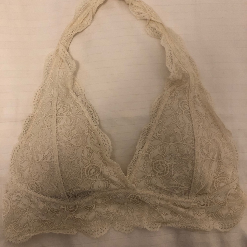 White Lacey Bralette